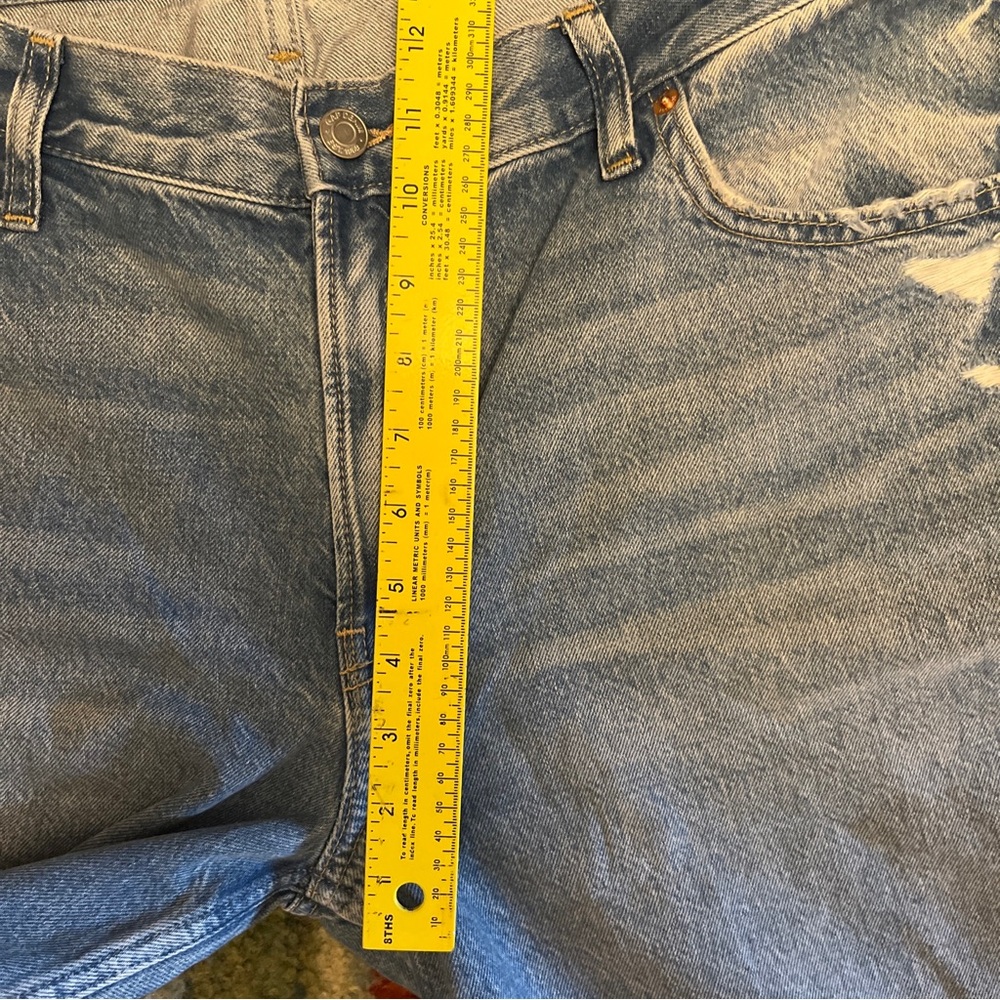 Gap Low Stride in Light Destroy Jeans SZ 16/33 - Picture 6 of 11